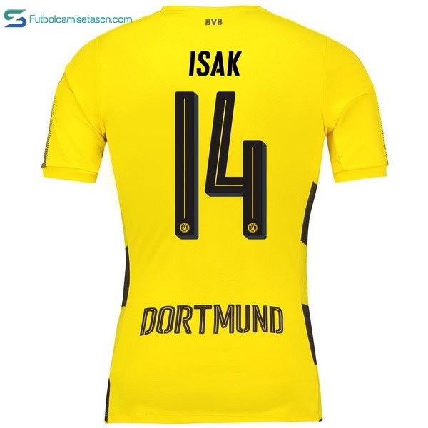 Camiseta Borussia Dortmund 1ª Isak 2017/18